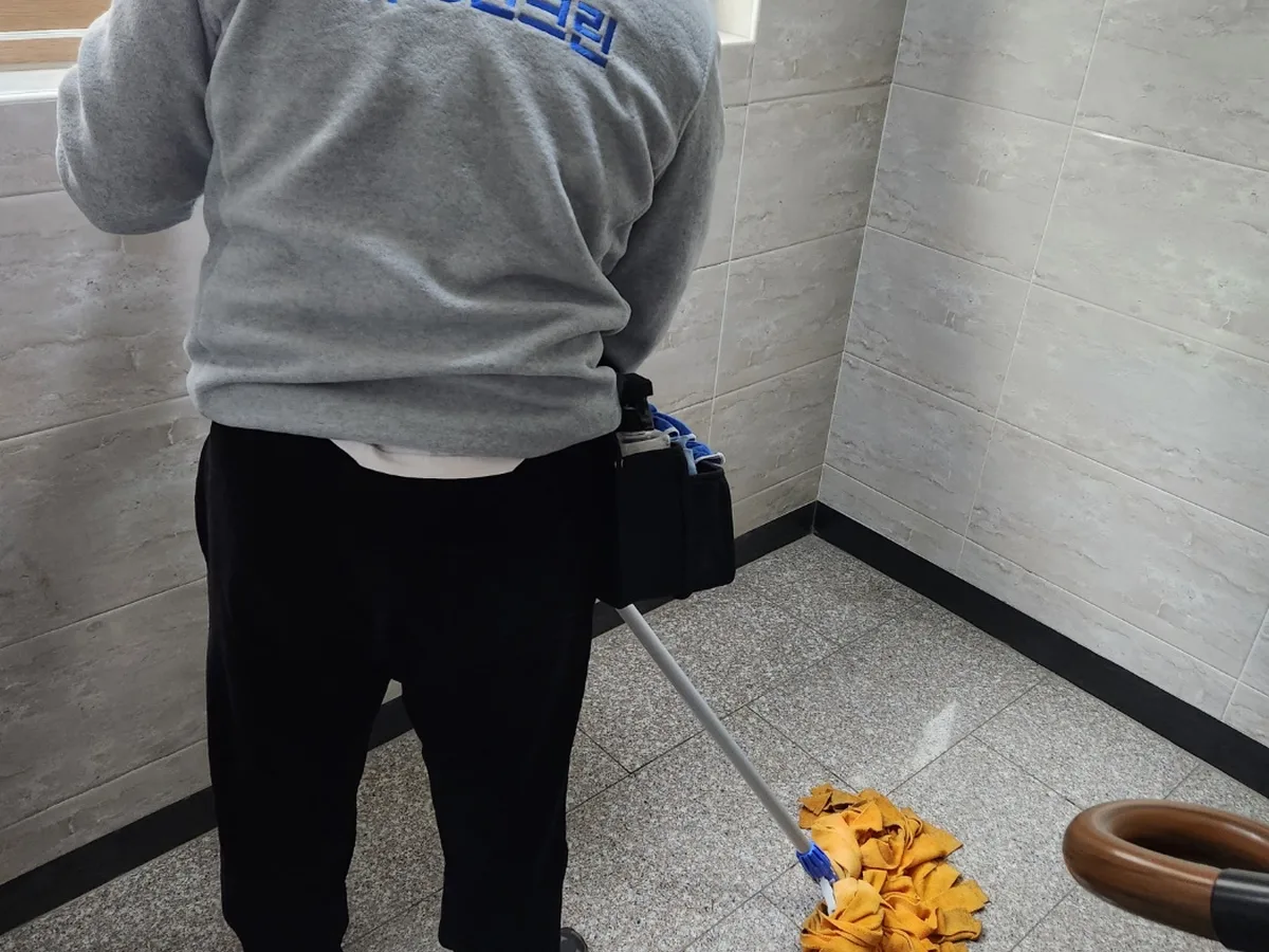 동구 동부동 빌라 복도·대기 동선 야간 위생청소 사례 - 행진크린