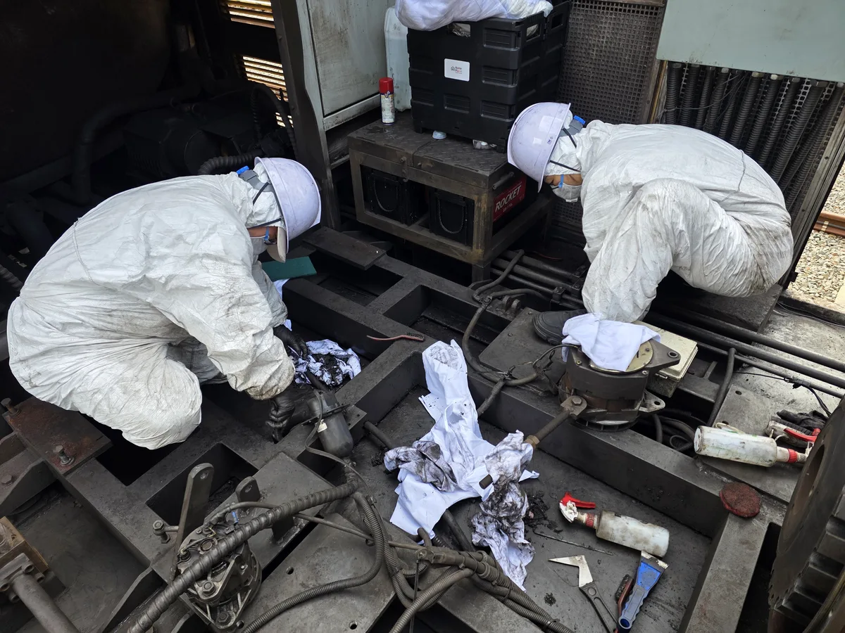 중구 북정동 상가 벽면 검사실 위생청소 사례 - 행진크린