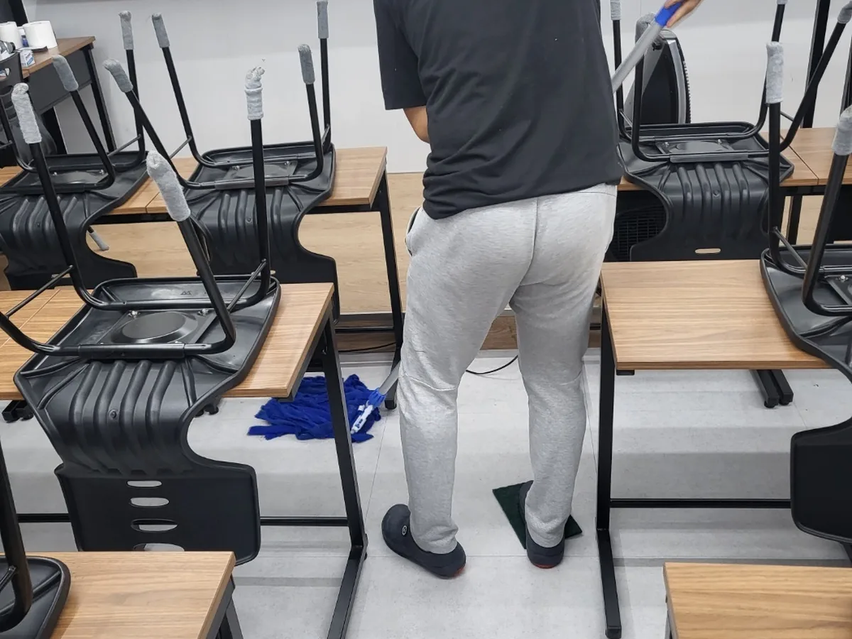 북구 어물동 학교 교장실·교무실 위생청소 사례 - 행진크린